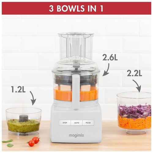 Magimix 3200XL Food Processor White 18370AU - Picture 10 of 12