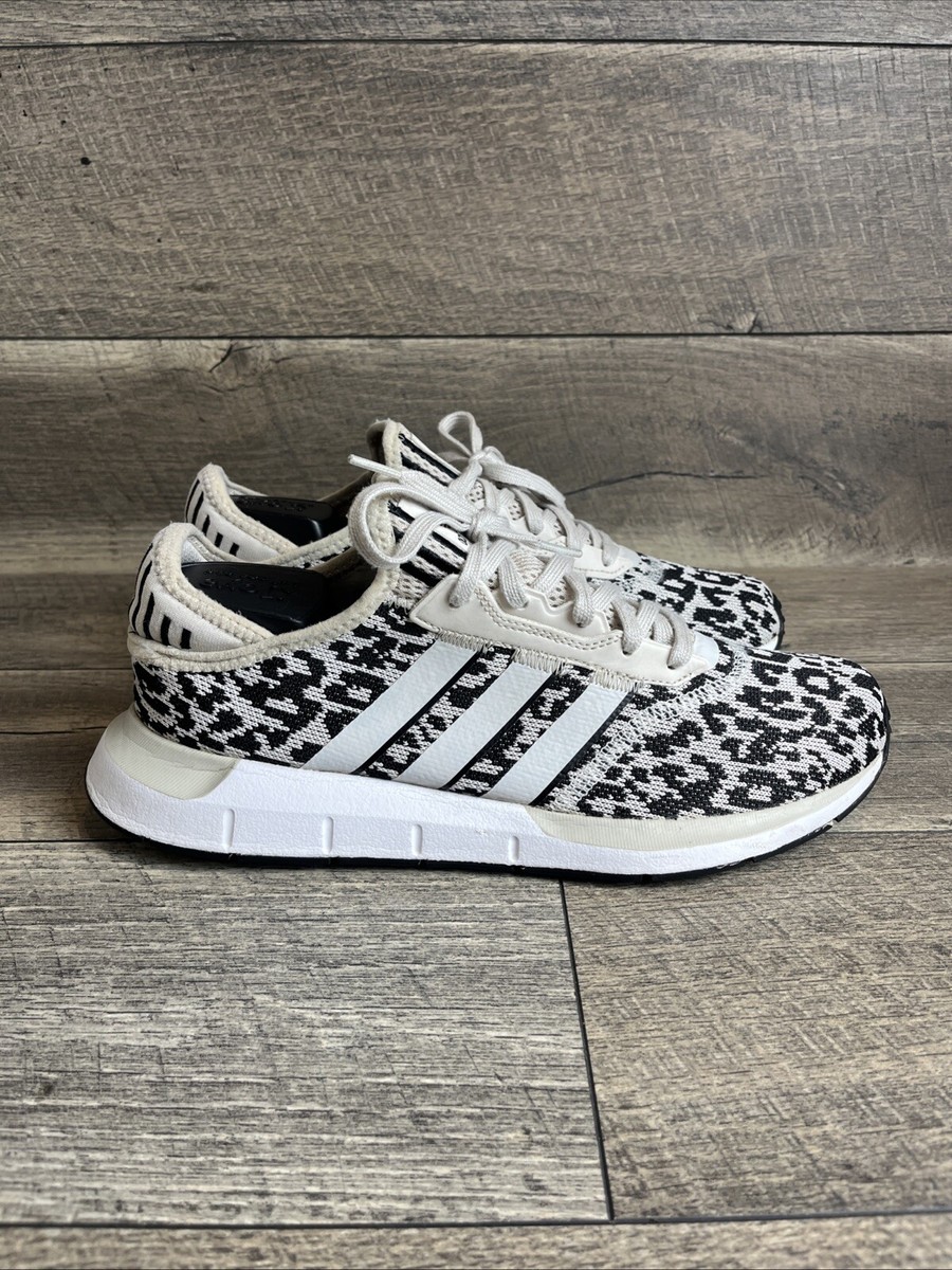 Adidas Womens Swift Run X FY2998 White Running Shoes Sneakers Size