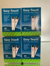 Easy Touch Blood Glucose Test Strips 200 CT. EXP 03/2027. FAST FREE SHIPPING 