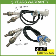 4PCS Oxygen Sensor Up+Downstream For GMC Yukon 2008-2014 Chevy Silverado 1500