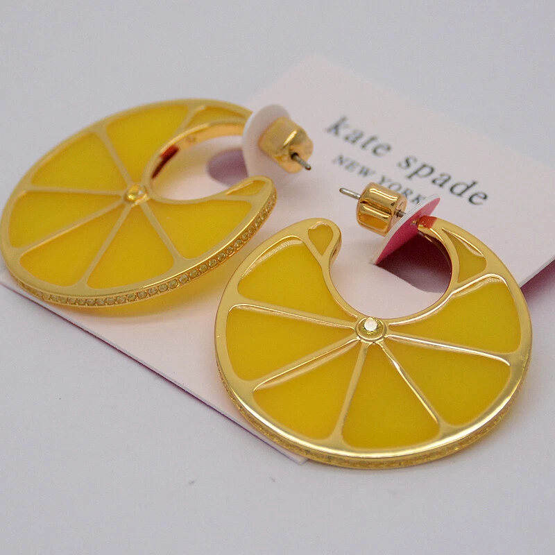 Kate spade yellow earrings Clearance