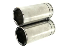 Snap On Tools NEW 2pc 3/8" Drive 15/16" & 1" SAE DEEP Sockets SFS301 SFS321 USA