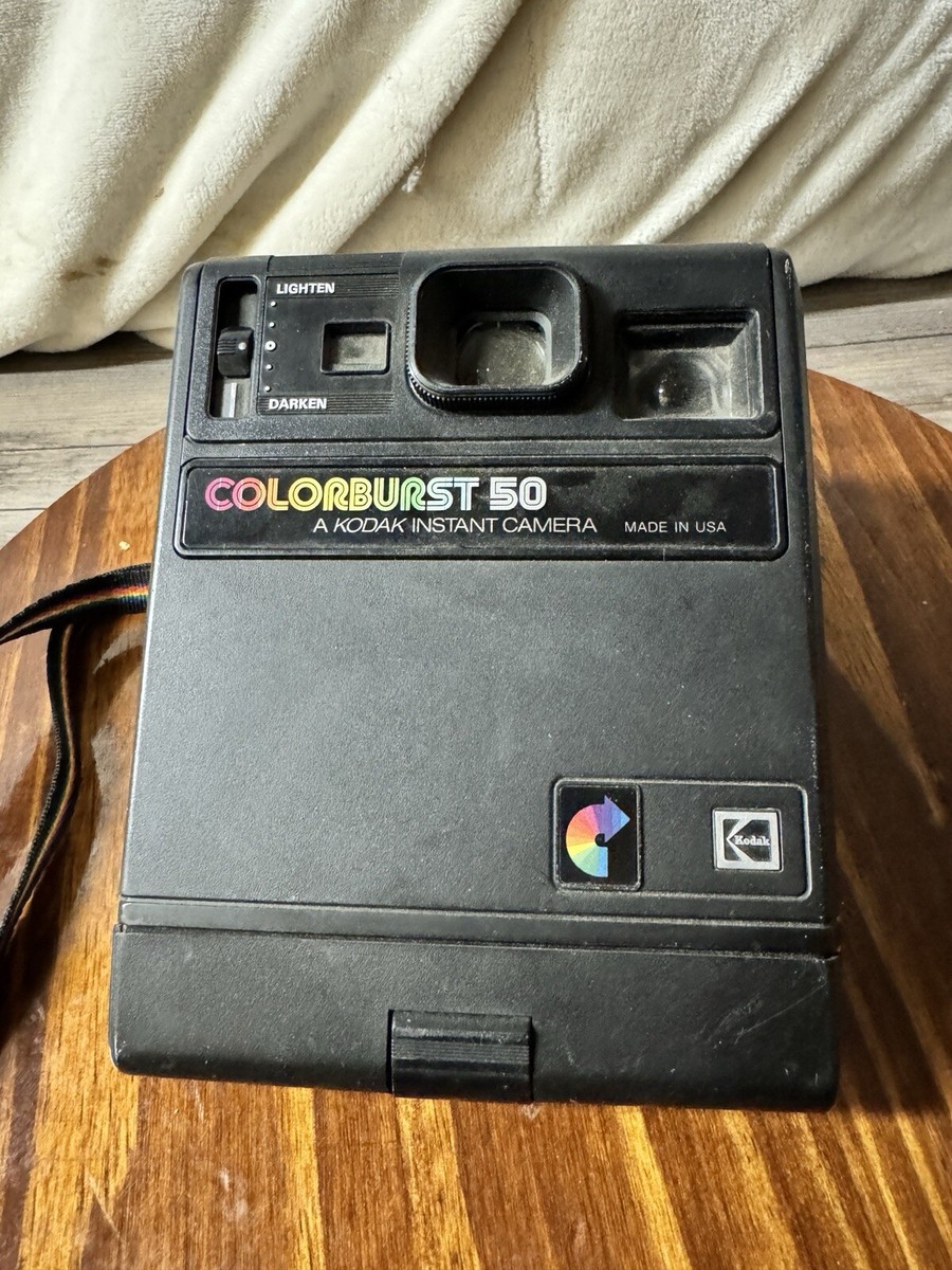 Colorburst 50 Kodak Polaroid Camera Film Vintage Kodak Colorburst