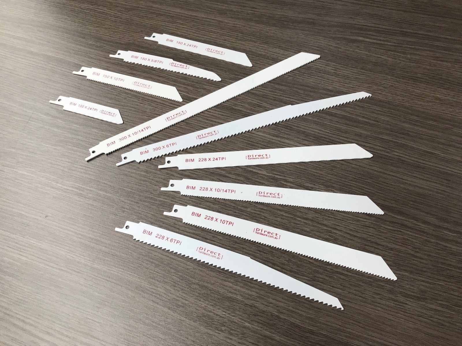 BULK Reciprocating Saw Blades Various Lengths & TPI Suit Milwaukee