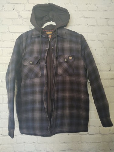 Men's Dickies Fleece Hooded Flannel 