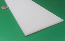 Hdpe White Bar .125" (1/8") Thick x 3.75" Wide x 48" Long, 4 Pcs, 16 Ft