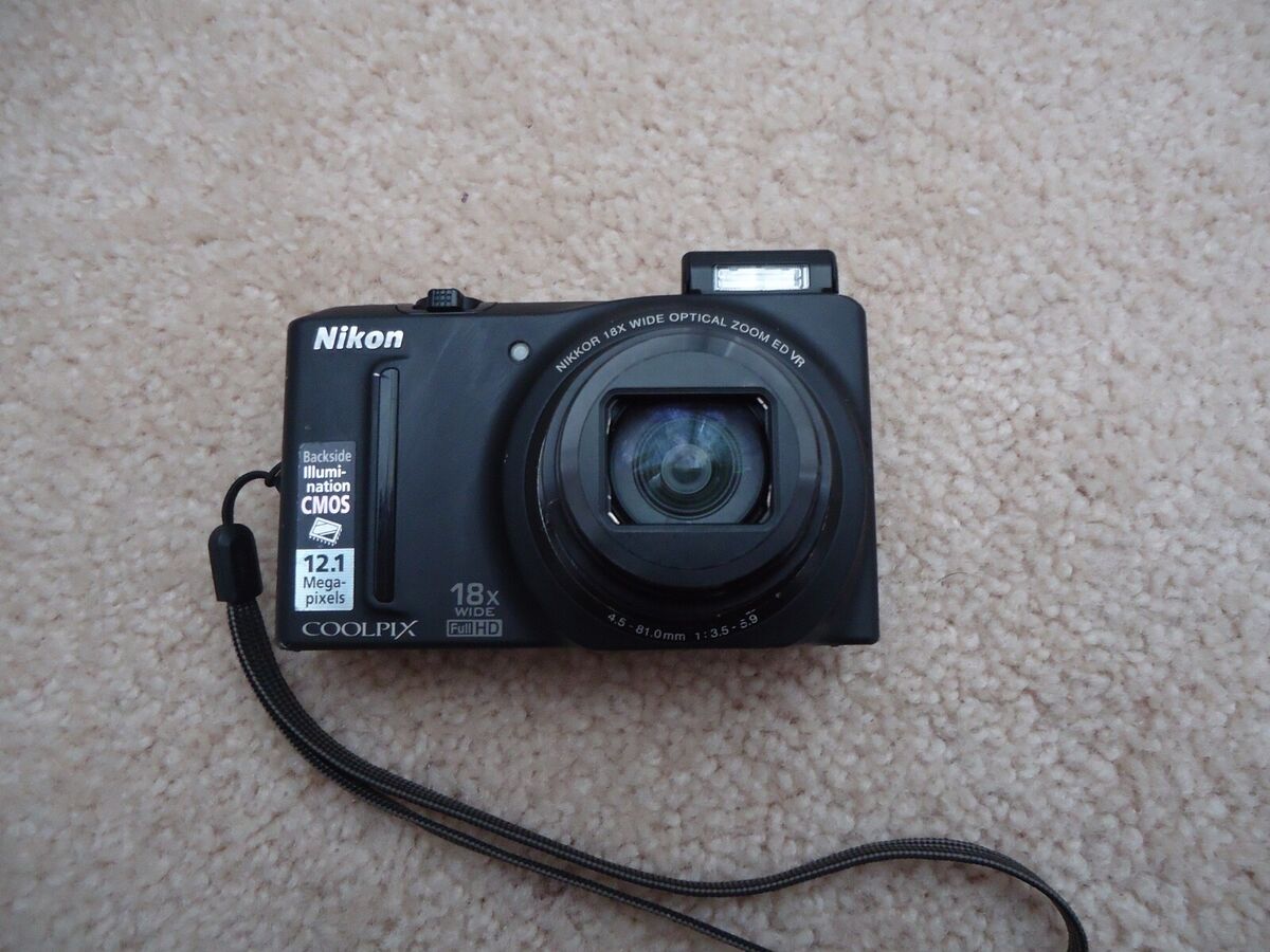 Nikon COOLPIX S9100 12.1MP Digital Camera - Black for sale Nikon COOLPIX S9100 12.1MP Digital Camera - Black for sale