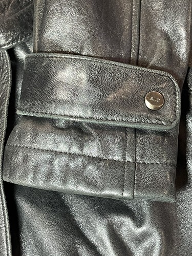 Superweiche Adler Collection Echt Lammleder Lederjacke schwarz Gr. M - Bild 6 von 12