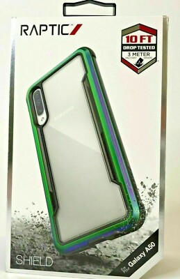 Raptic Shield Samsung Galaxy A50 Phone Case Shockproof Iridescent NEW