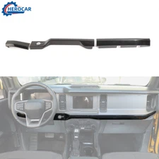 Center Console Decorative Cover Trim Strips for Ford Bronco 2021+ Carbon Fiber