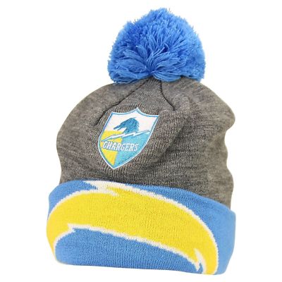 LOS ANGELES CHARGERS CUFFED KNIT BEANIE 