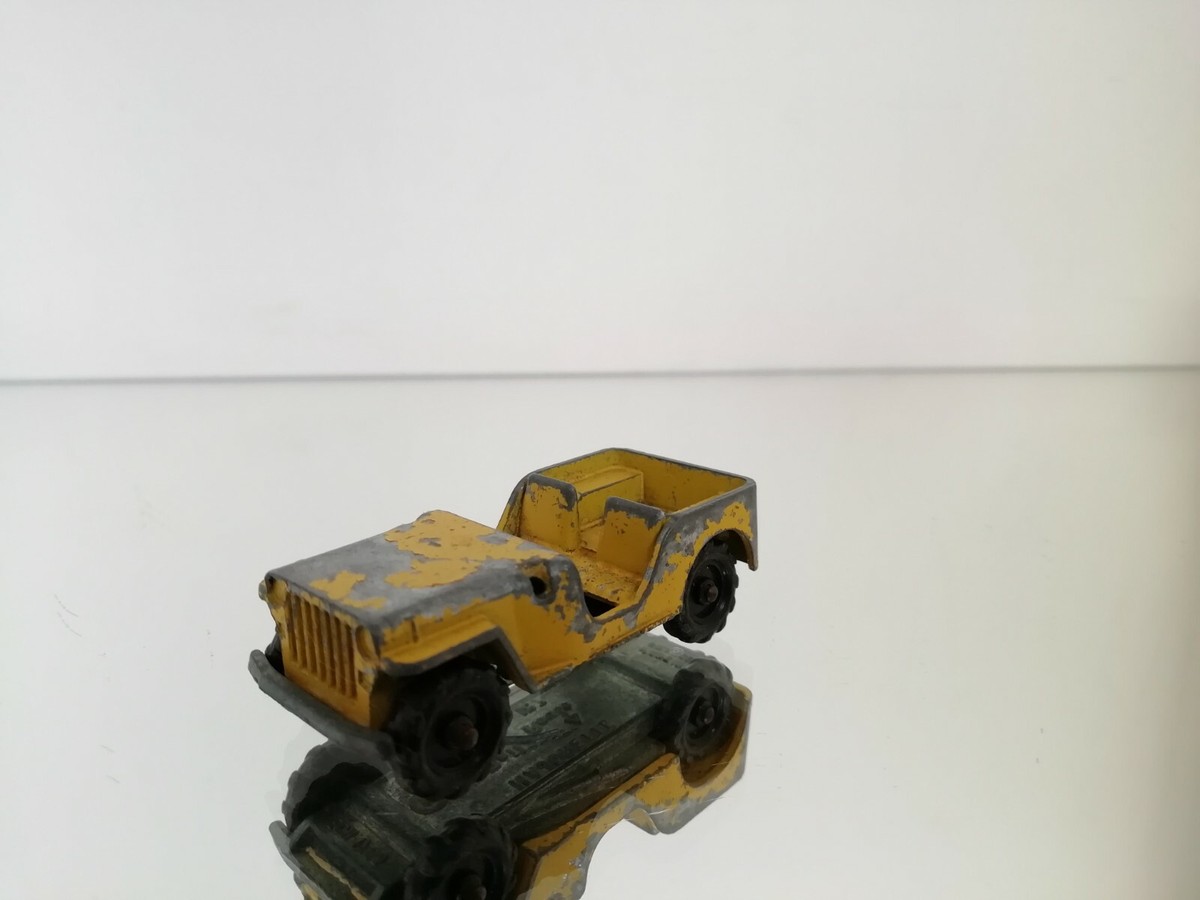 Jeux, jouet Majorette Rail route Jeep n°7 France ech 1/65