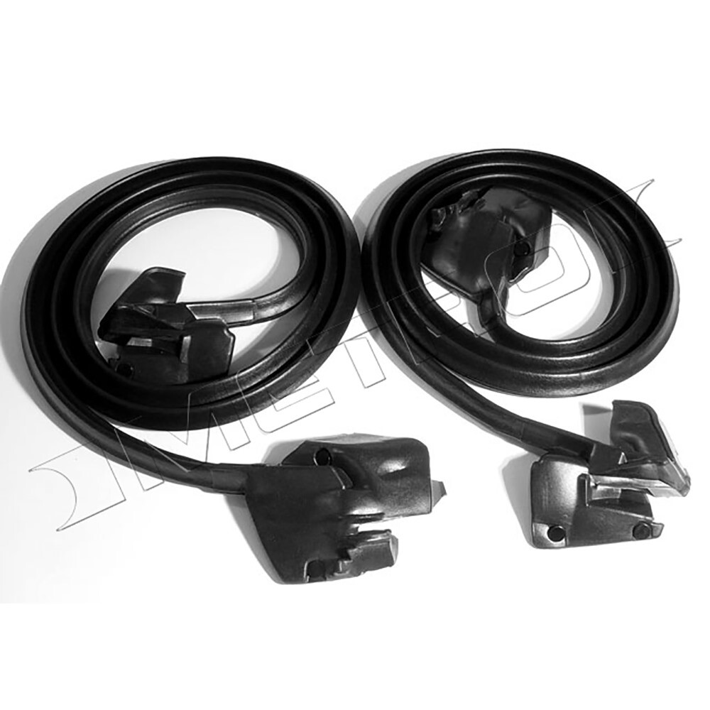 1969-72 Chevelle Monte Carlo 2-Door Hardtop Convertible Weatherstrip Pair