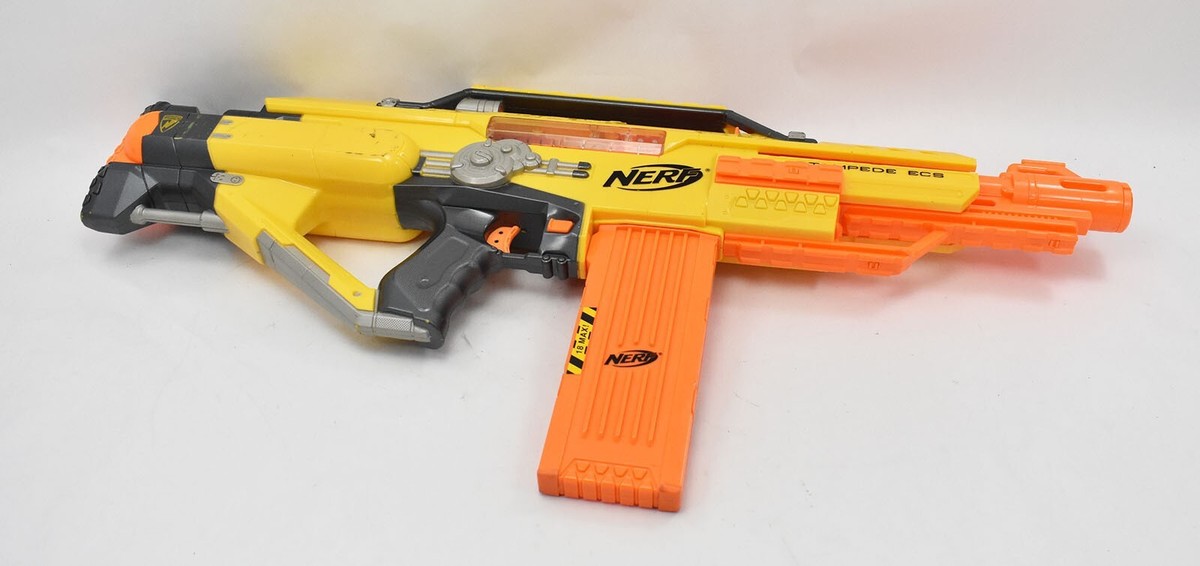 NERF Stampede ECS N-Strike Dart Tag Dart Gun Blaster Works NERF Stampede ECS N-Strike Dart Tag Dart Gun Blaster Works