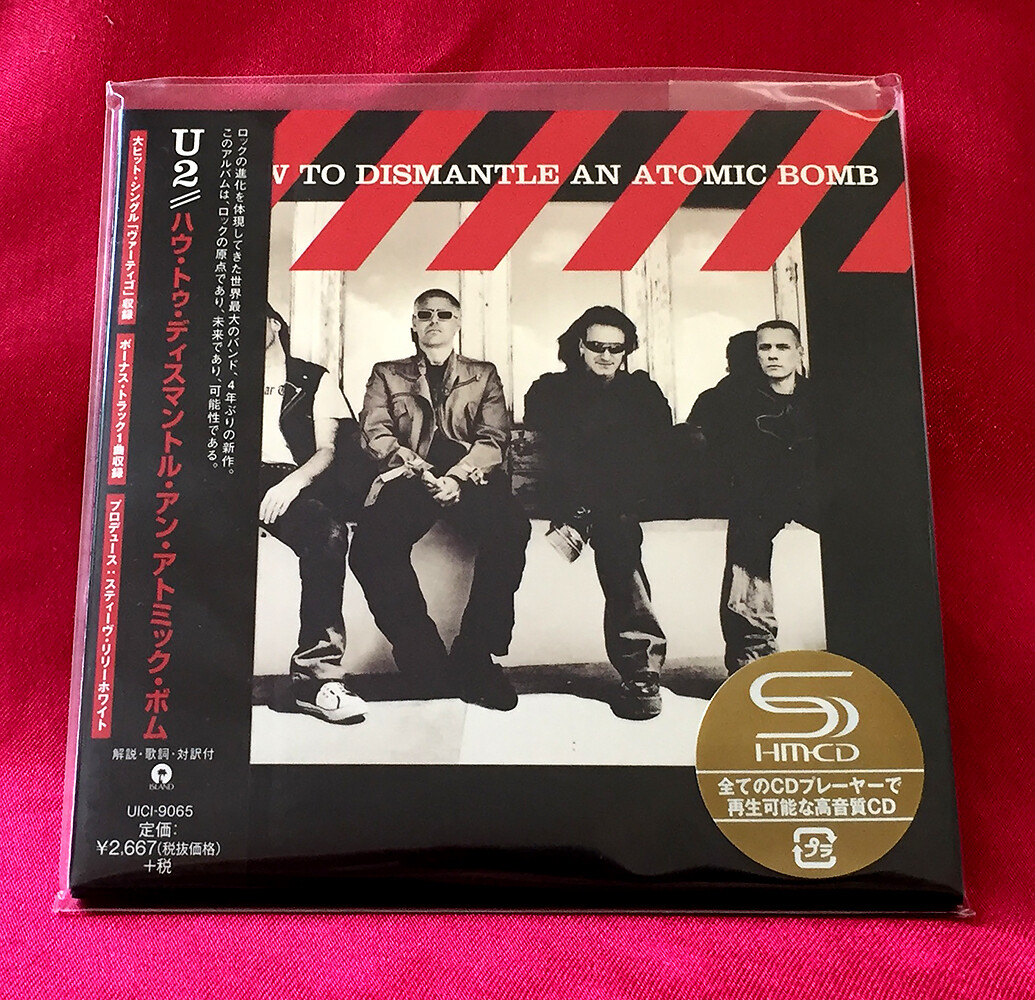 U2 How To Dismantle An Atomic Bomb SHM MINI LP CD JAPAN (WE U2 How To Dismantle An Atomic Bomb SHM MINI LP CD JAPAN (WE