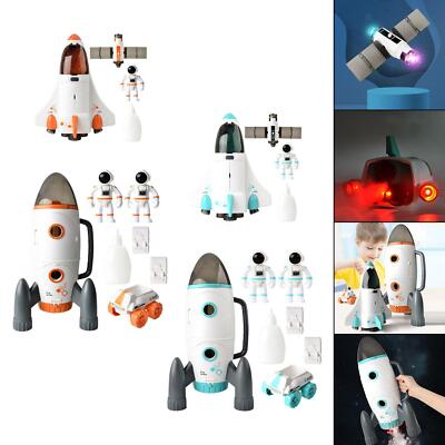 space toys Rocket Ship Lights up Sounds Spaceship Space Shuttle