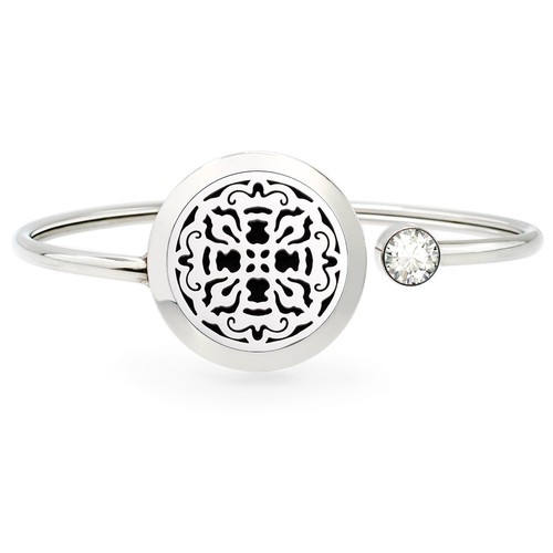 25mm  Rotatable Perfume Bangle Bracelet  Diffuser Essential Aromatherapy Locket - Picture 135 of 209