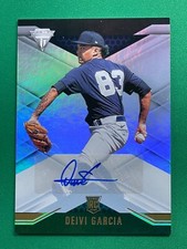 2021 Panini Chronicles - Deivi Garcia - RC - TITANIUM AUTOGRAPHS - # 6