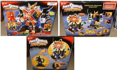 Hurricane Command Megazord Power Rangers Ninja Storm Electronic Action Figure