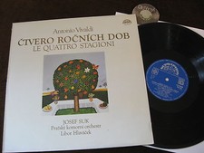 LP Vivaldi Le Quatro Stagioni Suk Prasky Orchester Libor Hlavacek Quadro LP | M-