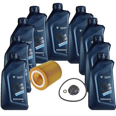 FEBI BILSTEIN Ölfilter 9L BMW Twin Power Turbo 5W-30 für 3er Touring F31 320i
