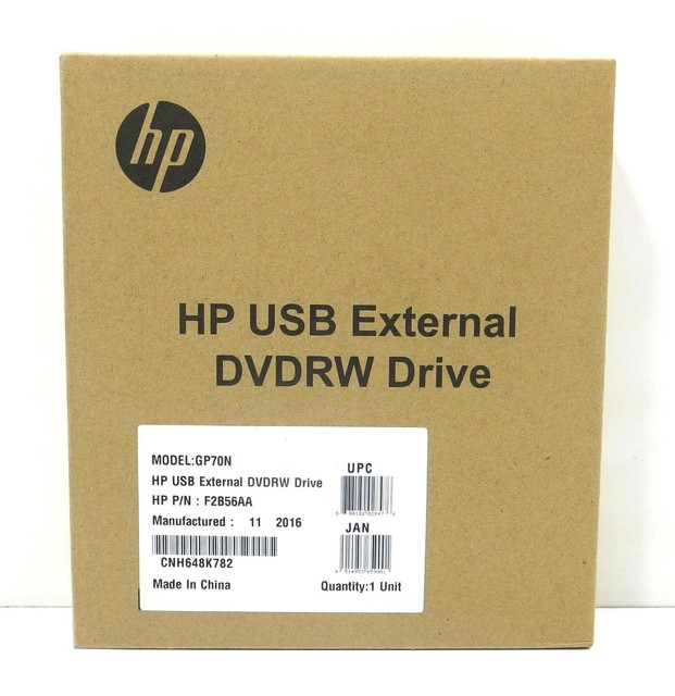 HP USB External DVDRW Drive (GP70N) for sale online eBay