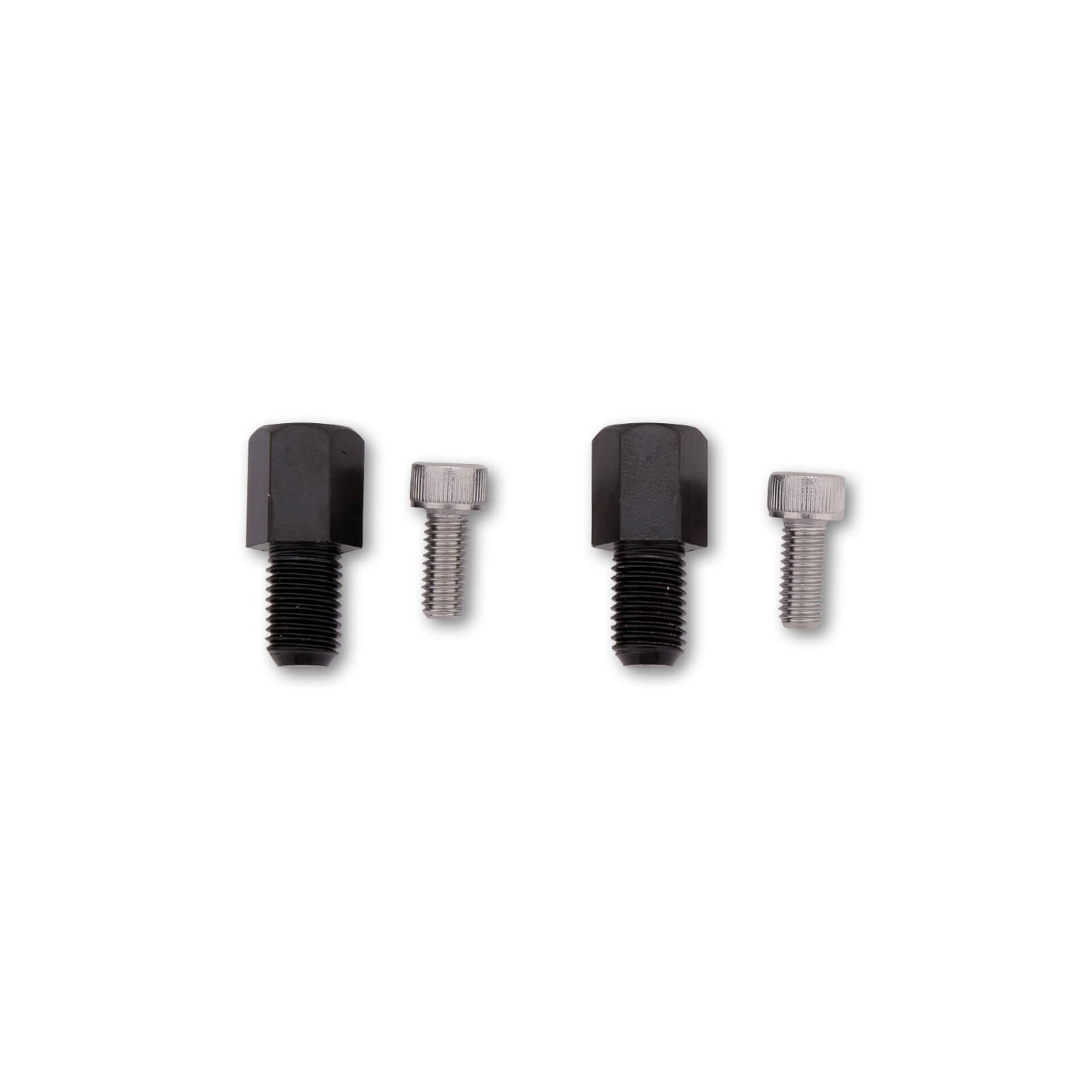 Shin Yo Mounting Kit For Handlebar Mirror Hole M6x1 RH To Bolt M10x1.25 RH