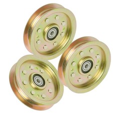 Flat Idler Pulley for MTD Cub Cadet RZT 50 L54 42 S50 Troy-Bilt Pack of 3