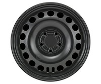 1X Alcar 9543 Schwarz/Silber 6.0Jx16 5X110 ET40