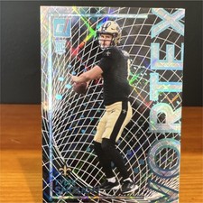 Panini 2025 Donruss Vortex Tyler Shough New Orleans Saints Cosmic Rookie #18/100