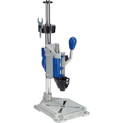 Drill Press Rotary Tool Workstation Stand w/Wrench Portable Press Tool Holder