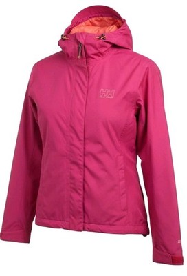 Helly Hansen Women s Rain Jacket Helly Tech Protection Pink Hooded Zip Up