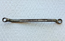 INDESTRO TOOLS 911, 3/8"x7/16" DOUBLE BOX WRENCH, 7.7" LONG, 6 POINT *USA MADE*