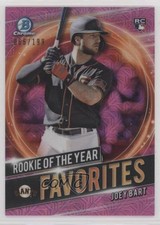2021 Bowman Mega Box Pink Mojo Refractor 66/199 Joey Bart #RRY-JB 14h3
