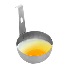 Poached Egg Cooker Stainless Steel Poached Egg Pan Nonstick Round Boiler Smart