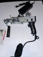 110V Tufting Gun Cut Pile Rug Electric Carpet Weaving Flocking Machine Black