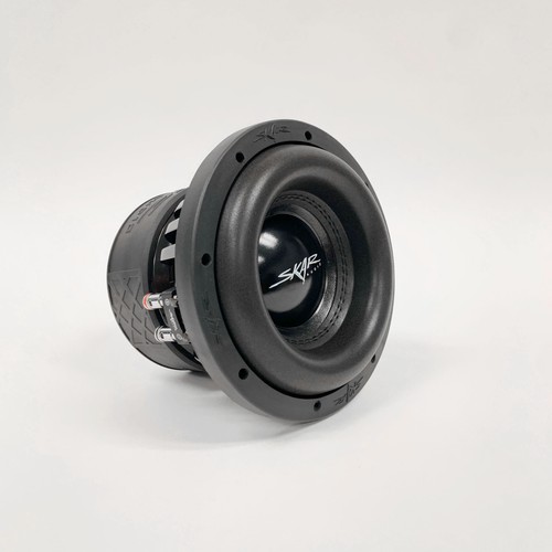 USED SKAR AUDIO EVL-8 D2 8" 1200 WATT MAX DUAL 2 OHM CAR SUBWOOFER