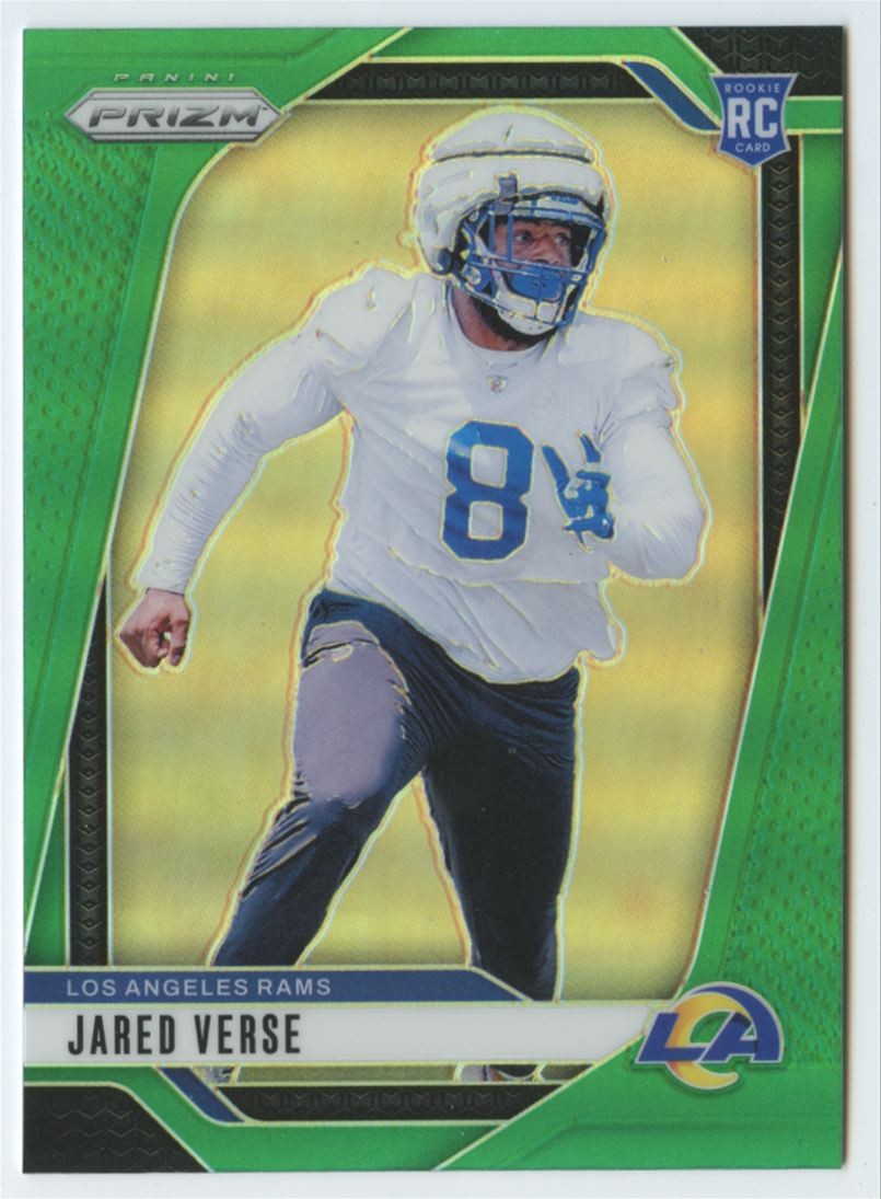 2024 Panini Prizm #341 Jared Verse Green