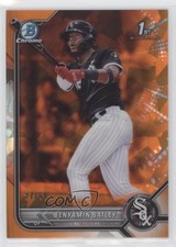 2022 Bowman Sapphire Edition Chrome Prospects Orange 27/50 Benyamin Bailey hv1