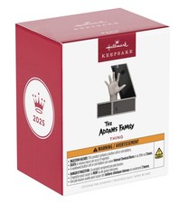 Hallmark Keepsake 2025 Thing The Adams Addams Family Ornament Magic Sound