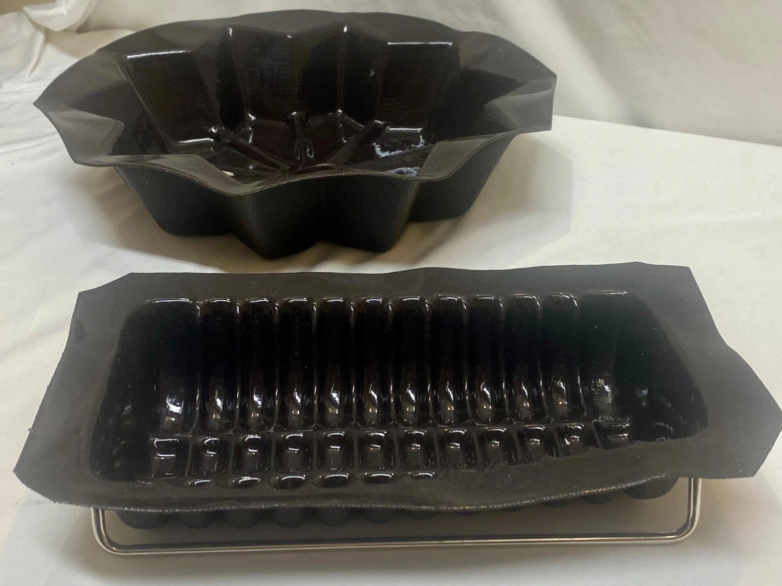 Delmarle Flexipan Silicone Mold Baking Cake and Loaf Pan