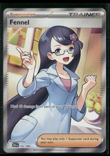fennel pokemon card Fennel SR 166/086 Black Bolt main image 1