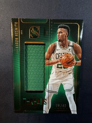 2024 Silhouette Threads game-worn/used Aaron Nesmith #9/49 Boston Celtics