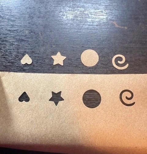 Lot Of 4 McGill Craftivity Scrapbooking Paper Punch (Circle, Swirl, Heart, Star) - Image 2 of 4