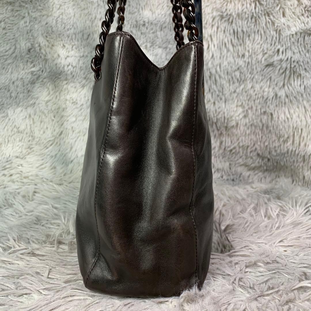 Excellent Condition PRADA Chain Shoulder Bag Crossbody Leather thumbnail 4