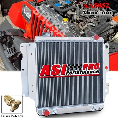 CC2101 3-Rows Radiator fit 1987-2006 Jeep Wrangler TJ YJ 2.4 2.5 L4 ,4.0 4.2L L6