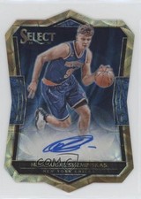 2016 Panini Select Die-Cut Rookie Scope 20/49 Mindaugas Kuzminskas #34 Auto w5c