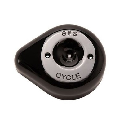 S&S Cycle For Stealth Applications Teardrop Air Cleaner Cover - Gloss Black
