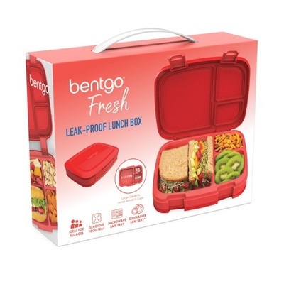 Bentgo Fresh Leak-Proof Bento Lunch Box for Adults and Teens, 4-Part Design