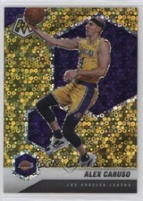 2020-21 Panini Mosaic Fast Break Gold Prizm 10/10 Alex Caruso #129 4kl